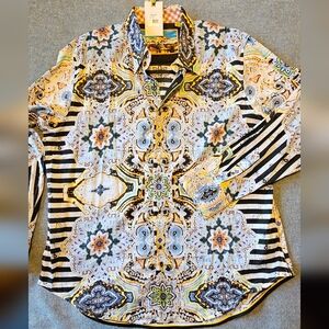 Robert Graham GEEP 2XL dress shirt